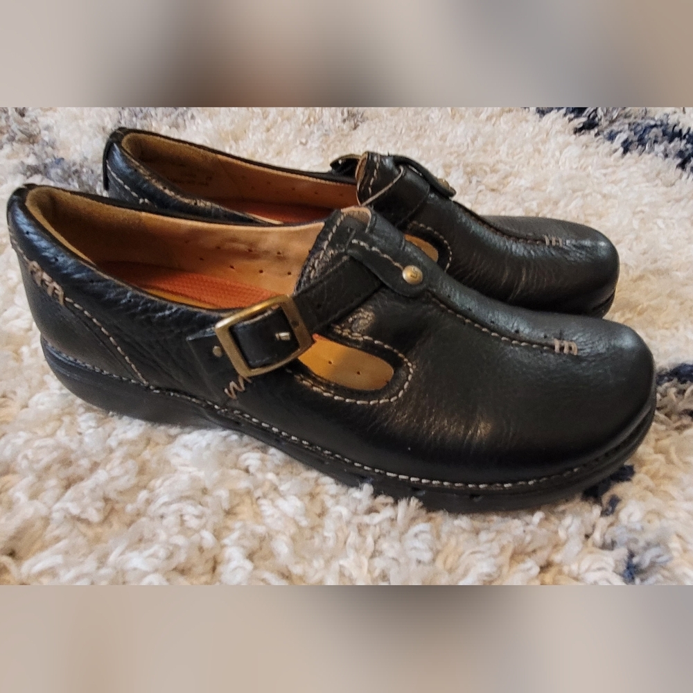 Clarks Unstructured Women's Black Size 6.5